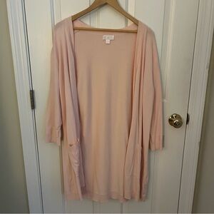 Pink Cardigan by Kim Gravel
